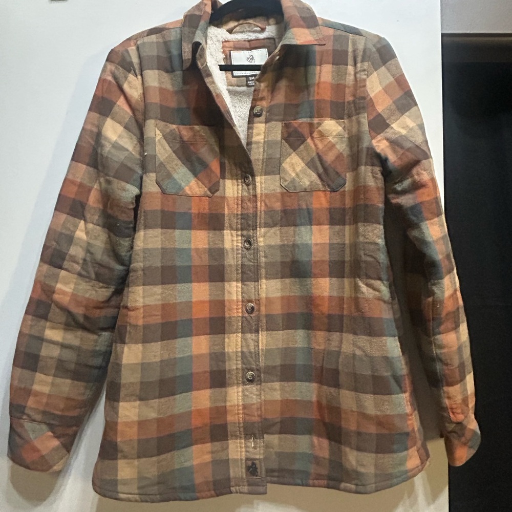 Plaid Women's Sherpa lined flannel